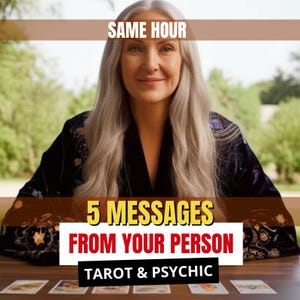 5 Channeled Messages From Your Person - Love Tarot Reading