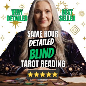 Same Hour Blind Tarot Reading: In-Depth Psychic Guidance