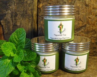 Peppermint & Sage Hydrating Foot Treatment - Super Rich / Vegan Friendly - Flat Rate Shipping Now Available!