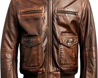 Vintage Leather G1 Pilot Jackets - Heritage Flight Bomber Jacket