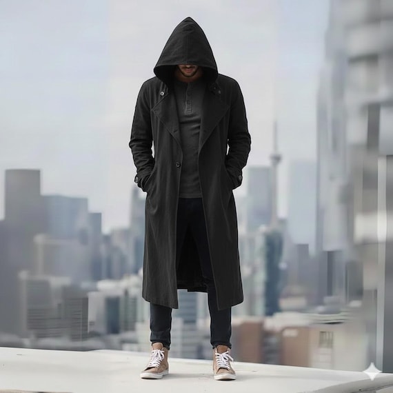 ミリタリージャケット highdensity milicloth duster hoodie coat