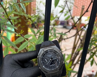 Custom G-Shock Mod – Full Black Edition