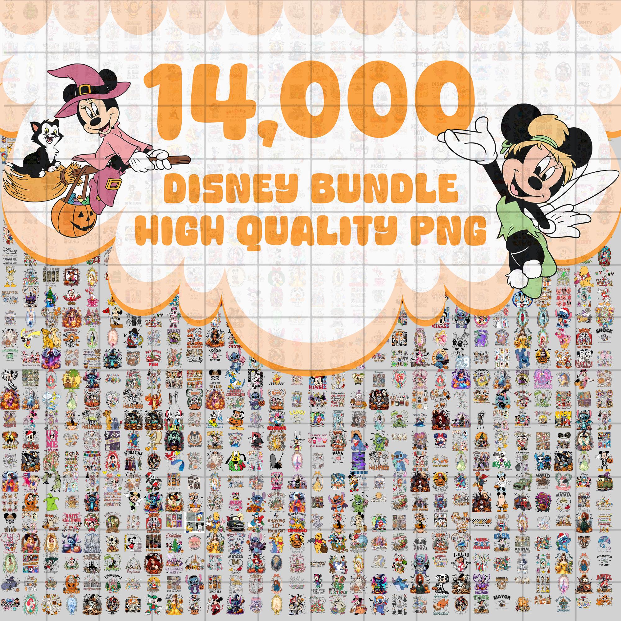 14000+ ディズニー全キャラクターPNGバンドル、マウスと仲間たちPNG