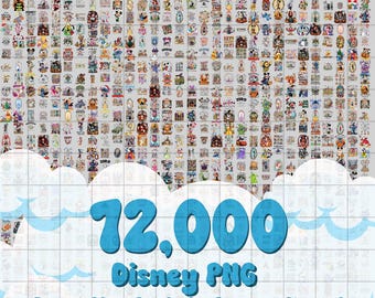12000+ Disney All Character Png Bundle, Mouse and Friends Png, Disney Princess Png, Pooh and Friends Png, Toy Story Png, Disneyland Trip Tee