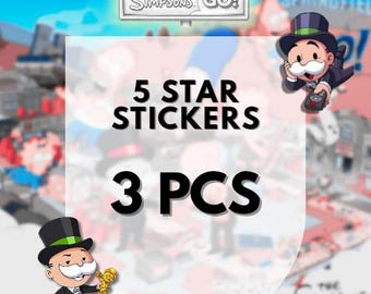 Mono_poly_GO 5 Star Sticker Bundle (3 Piece) New Album