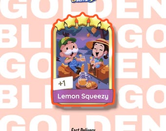 Golden Blitz Mono_poly_GO | LEMON SQUEEZY