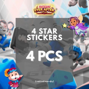 Mono_poly_GO 4 Star Sticker (4 Piece) Ever After Album