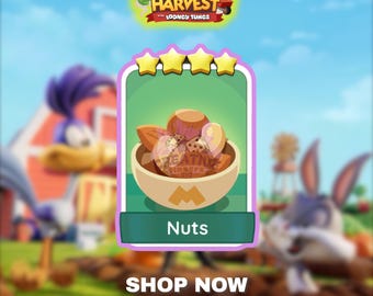 NUTS Set 11 | 4 Star Sticker - Monopoly_GO Happy Harvest Album