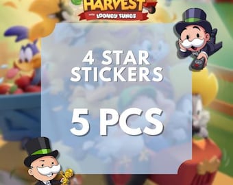 Mono_poly_GO 4 Star Sticker (5 Piece) Happy Harvest Album