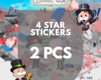 Mono_poly_GO 4 Star Sticker (2 Piece) New Album