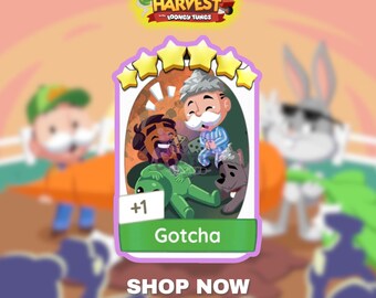 GOTCHA  Set 19 | 6 Star Sticker - Monopoly_GO Happy Harvest Album