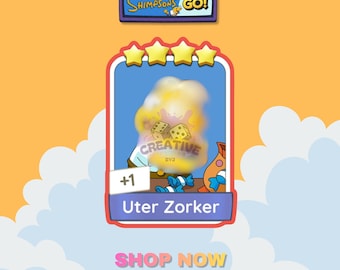 UTER ZORKER Set 12 | 4 Star Sticker - Monopoly_GO New Album