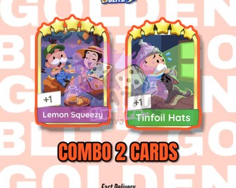 Golden Blitz Mono_poly_GO | Lemon Squeezy & Tinfoil Hats (Combo Package)