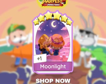 MOONLIGHT Set 18 | 6 Star Sticker - Monopoly_GO Happy Harvest Album