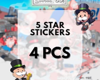 Mono_poly_GO 5 Star Sticker Bundle (4 Piece) New Album