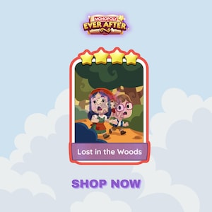 Lost in the Woods Set 20 | 4 Star Sticker - Monopoly_GO Ever After Album