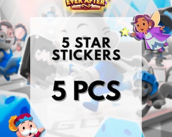 Mono_poly_GO 5 Sterne Sticker Bundle (5 Stück) Ever After Album