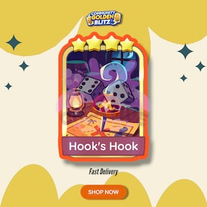 HOOK'S HOOK - Golden Blitz Monopoly_GO