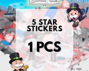 Mono_poly_GO 5 Star Sticker (1 Piece) New Album