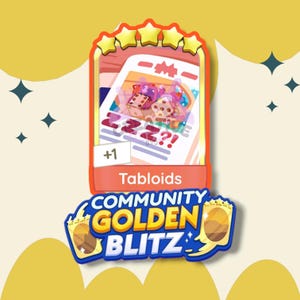 TABLOIDS - Golden Blitz Monopoly_GO