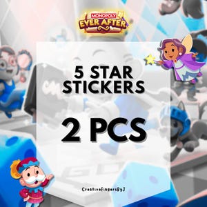 Mono_poly_GO 5 Star Sticker Bundle (2 Piece) Ever After Album