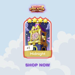 MIDNIGHT Set 16 | 4 Star Sticker - Monopoly_GO Ever After Album