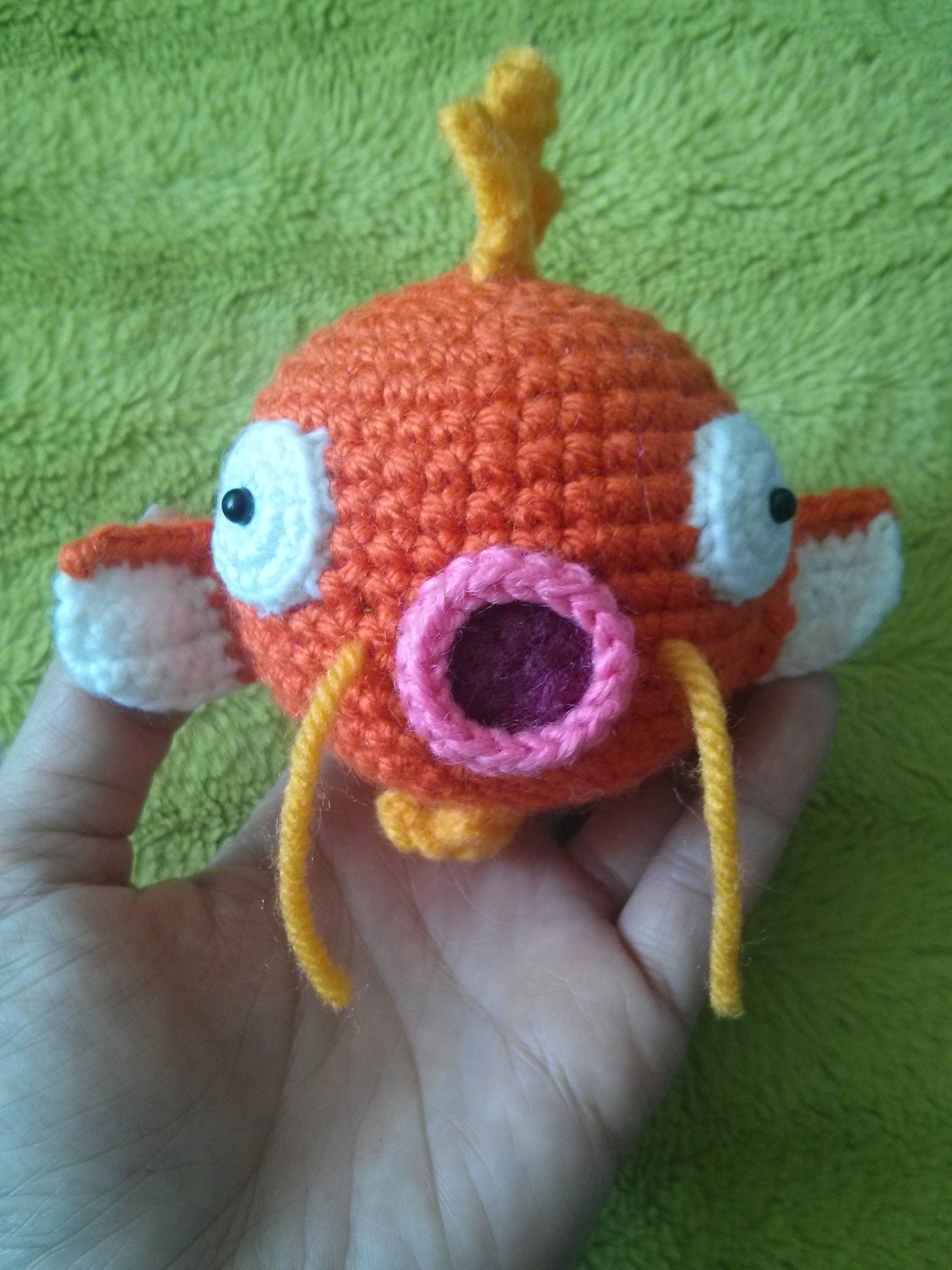 Amigurumi Magikarp Inspired Patternamigurumi Fishcrochet Magikarp pdf