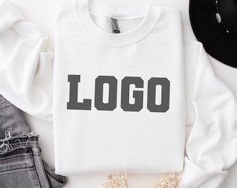 Custom Logo T-Shirt – Personalized Business Branding Tee, Company Uniform Shirt, Printed Work Shirt with Logo and Text, Custom Team Apparel