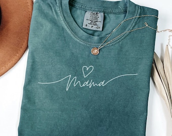 Comfort Colors® Mama Shirt Mother’s Day Shirt Mom Appreciation Shirt Best Mom Shirt Mama T-Shirt Gift for Mom Mother’s Day Gift