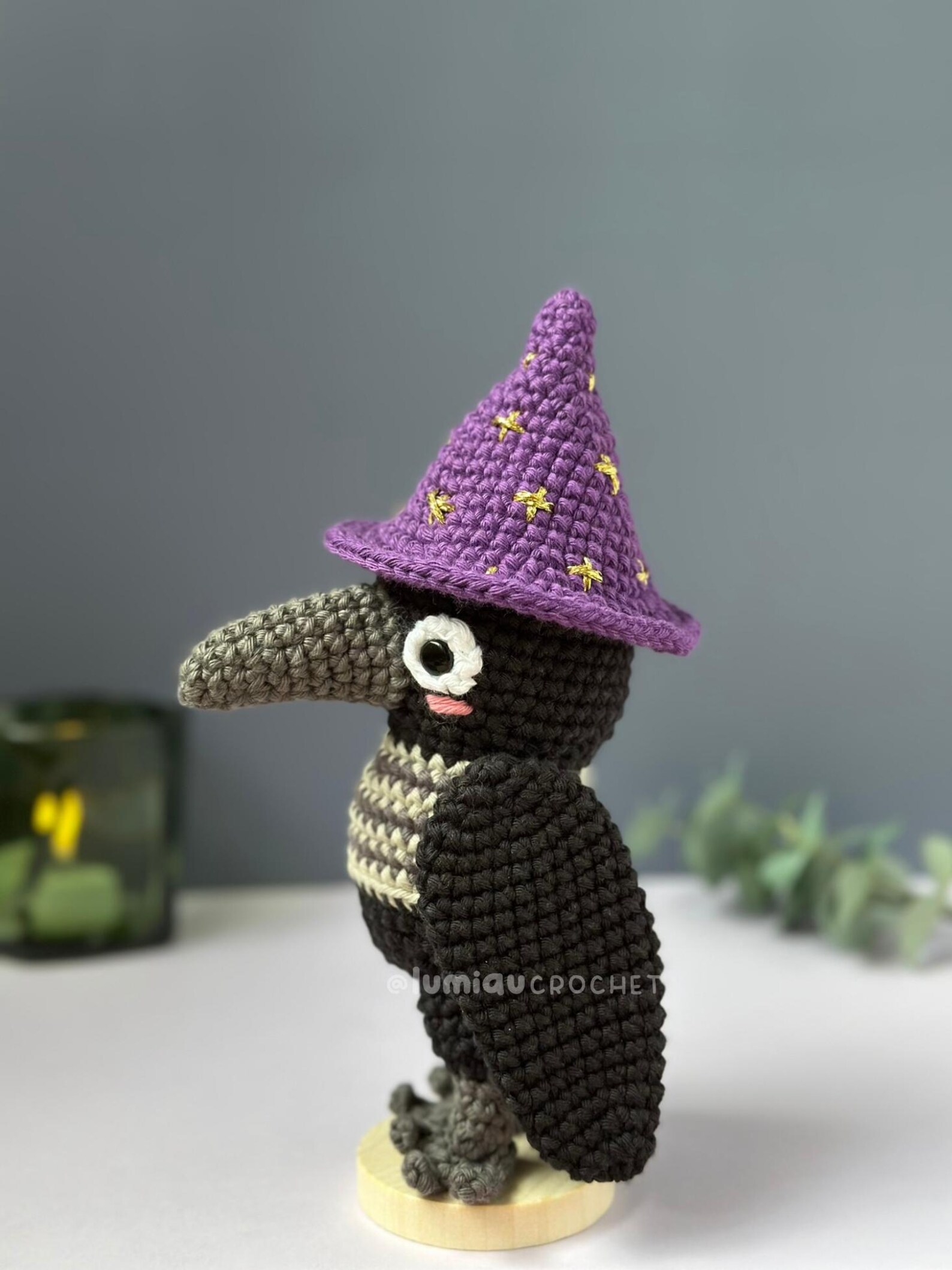 Witch Hat Amigurumi Crochet Pattern PDF – Halloween Toy Accessory ...