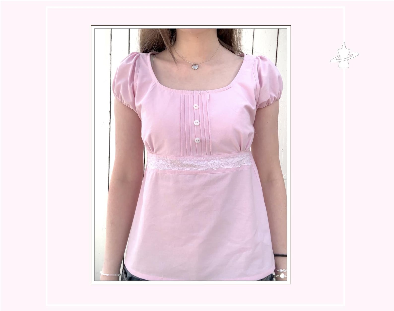 Iris Babydoll Summer Top Sewing Pattern / Beginner Friendly / Size Xxs ...