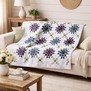 Kris Kross-quiltpatroon | Fat Quarter-vriendelijke worp (pdf-patroon)