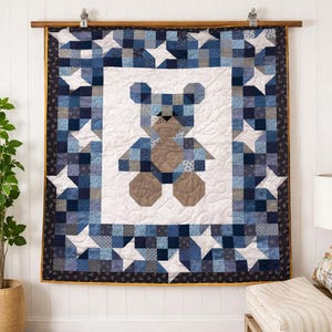 Motif de courtepointe en peluche Starlight