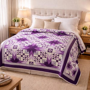 Sternenstaub Quilt Anleitung