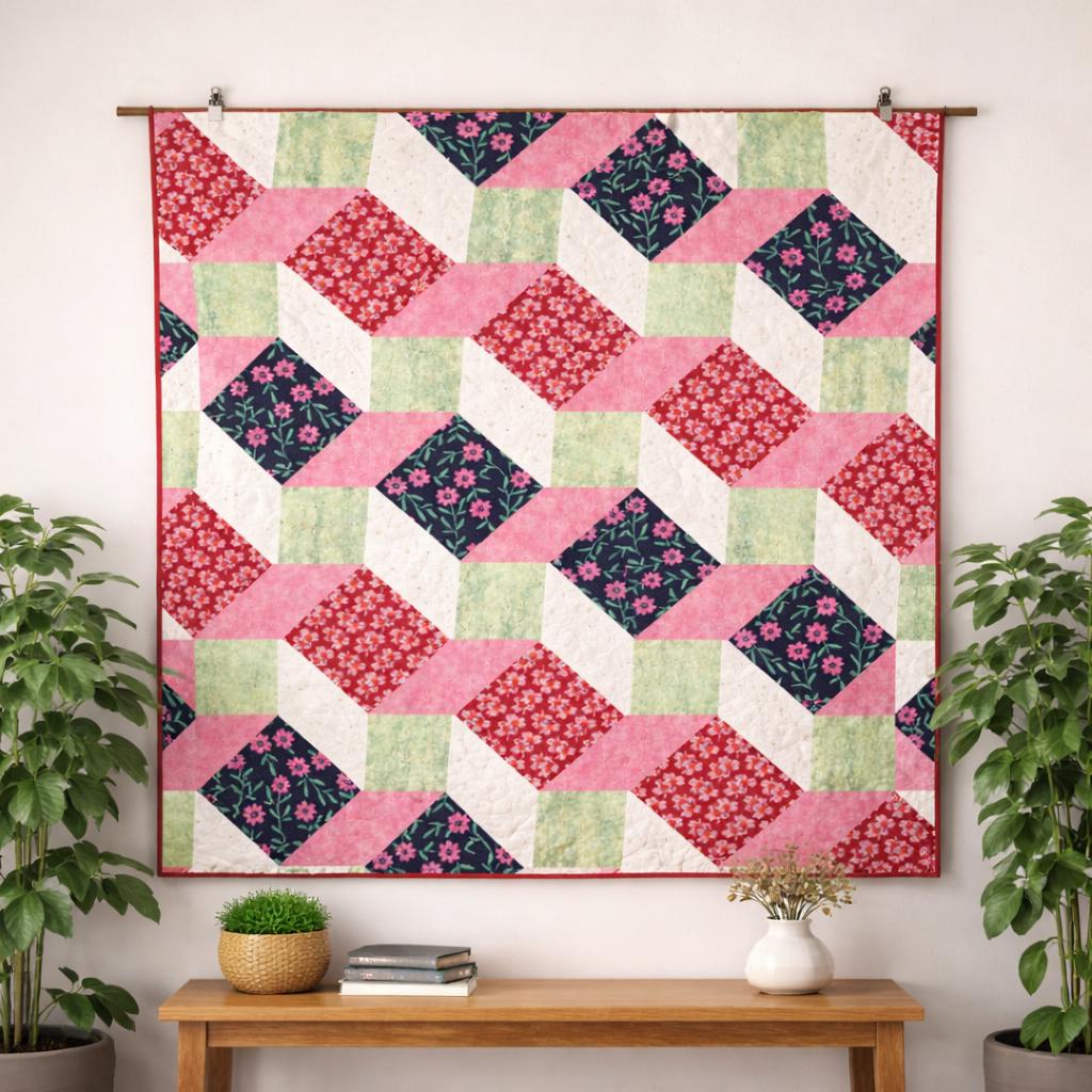Elevation Steps Quilt Pattern | Modern Patchwork Design (PDF Pattern - Etsy