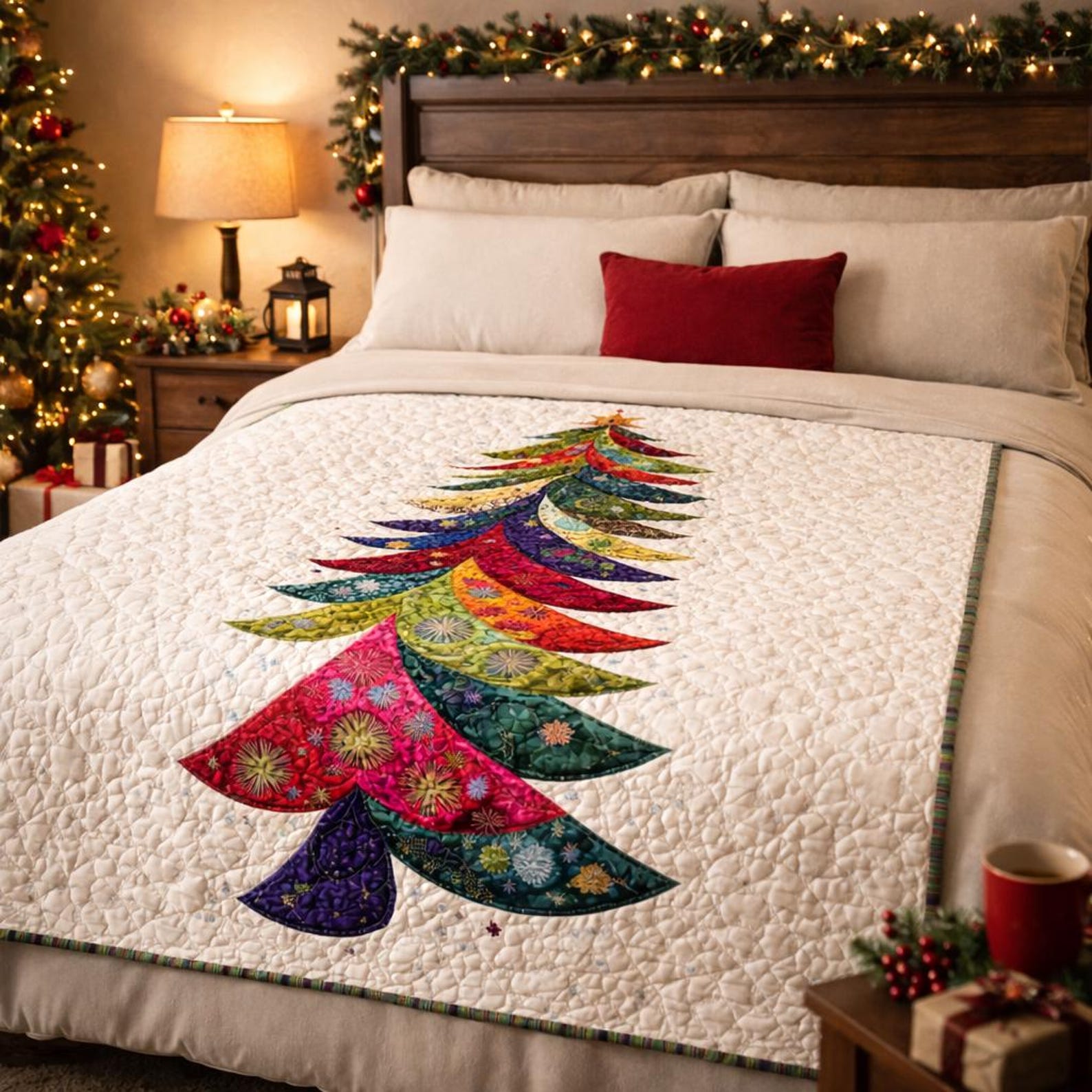 Holiday Glow Quilt Pattern | Festive Christmas Table Runner (PDF ...