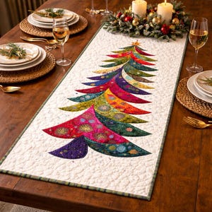 Holiday Glow Quilt Pattern | Festive Christmas Table Runner (PDF ...