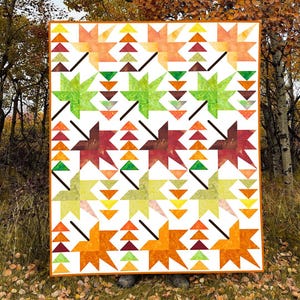 Autumn Whispers Quilt Pattern | Fall Table Runner (PDF Download)