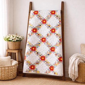 Sunburst Chains Quilt Pattern