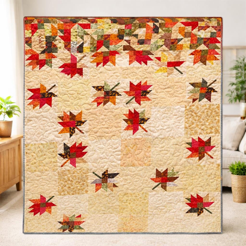 Golden Maple Dreams Quilt Pattern - Etsy