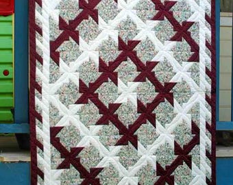 Give & Take Quilt Pattern | Classic Patchwork Beginner Friendly (PDF Download)