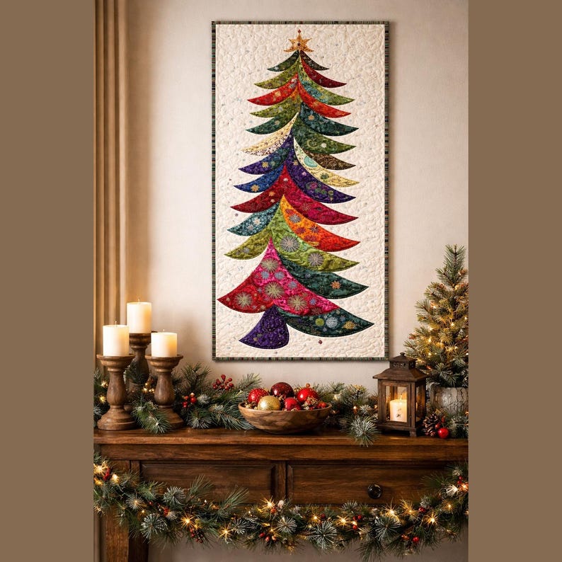 Holiday Glow Quilt Pattern | Festive Christmas Table Runner (PDF ...