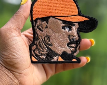 Chris Brown Embroidery Patch:  Hiphop Applique