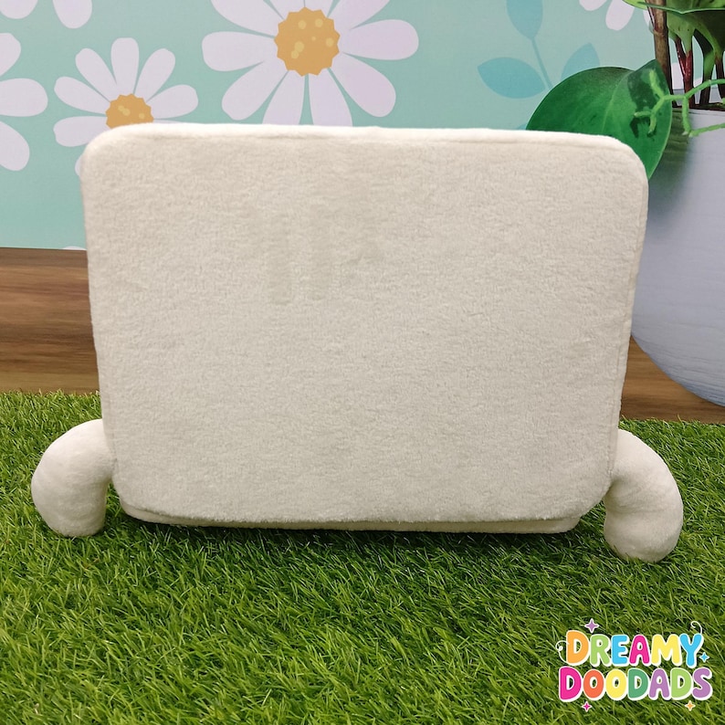Personalized style laptop plush toy, ideal tech lover gift and engineer desk decor