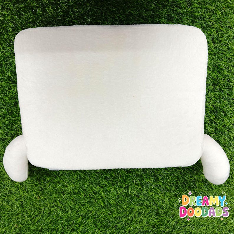 Laptop plushie with soft fabric finish, perfect gift for programmer and tech fans