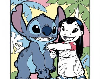 30 Cute Coloring Pages for Lilo & Stitch Fans