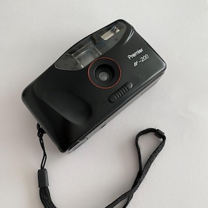 First / Premier BF-200 35 mm Film Point and Shoot Camera, Black - Tested