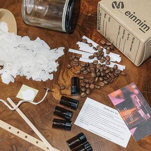 Einnim Candle-Making Kit for Beginners | DIY Soy Candle Kit | First-Time Candle Making Set