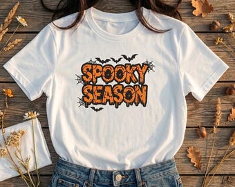 Diseño de bordado de temporada espeluznante - Archivo de bordado a máquina con fuente de monstruo de Halloween