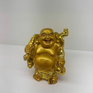 golden Buddha resin